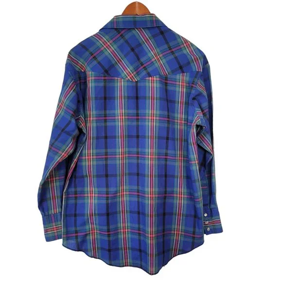 Vtg 60s Wrangler Western Shirt